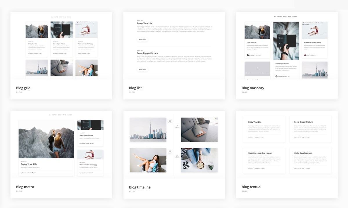 Creatus blog templates