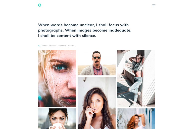 Lensy – Photographer Portfolio Word Press Theme