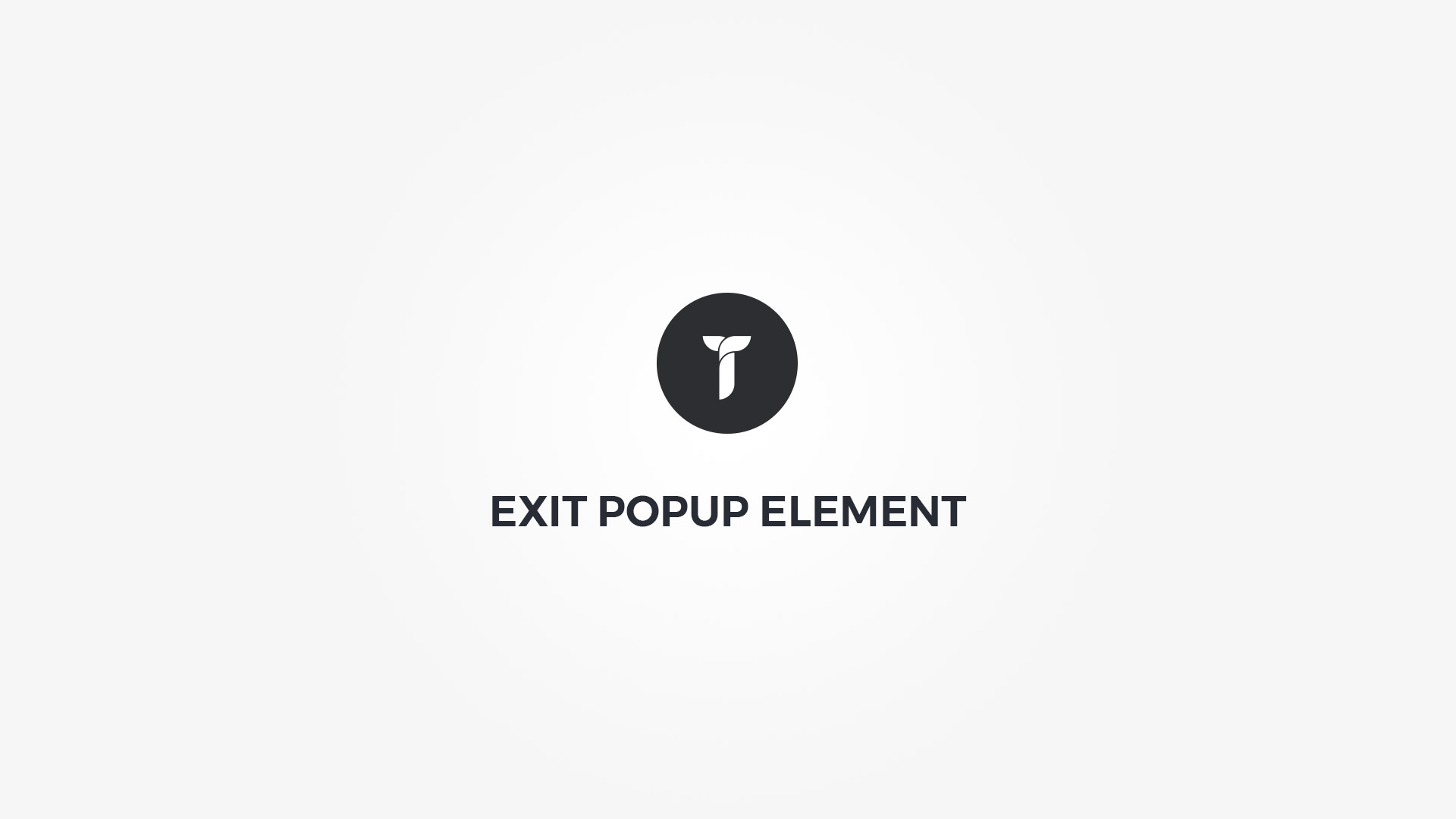 Creatus WordPress Theme Exit Popup Element