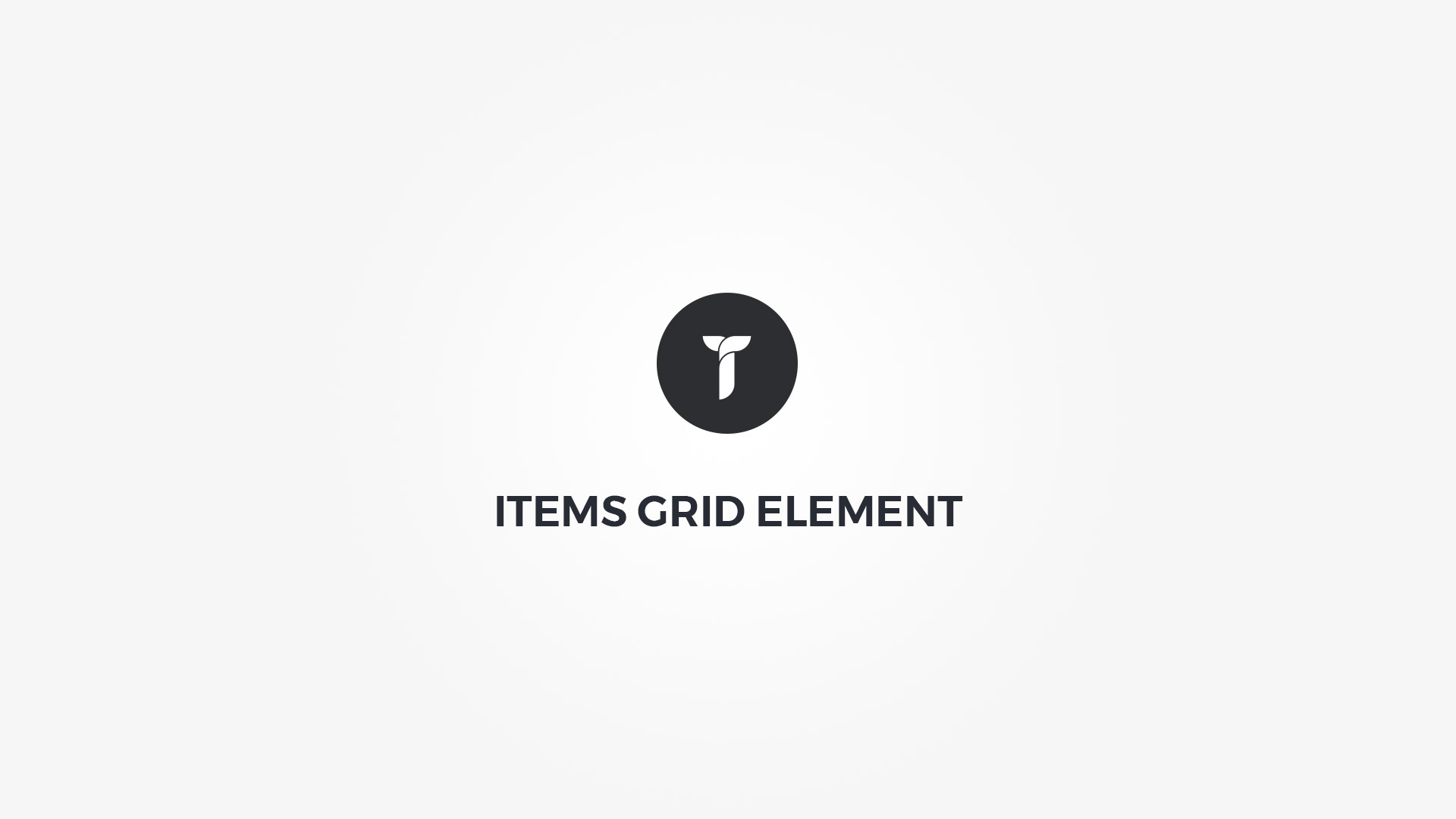 Creatus WordPress Theme Items Grid Element