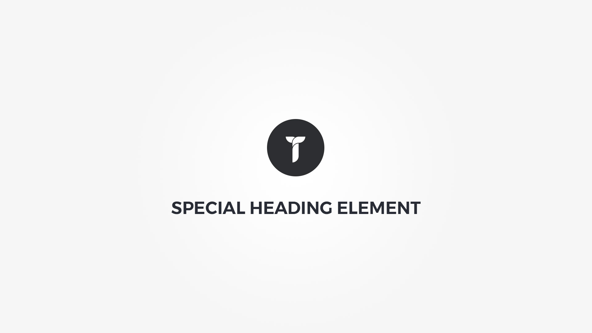 Creatus WordPress Theme Special Heading Element
